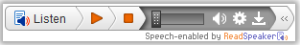 ReadSpeaker Player Example ReadSpeaker Player Example